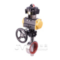 ISO14001 manual Pneumatic sanitary butterfly valve